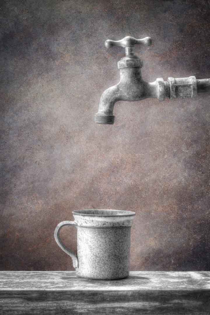 Old Tap And Cup