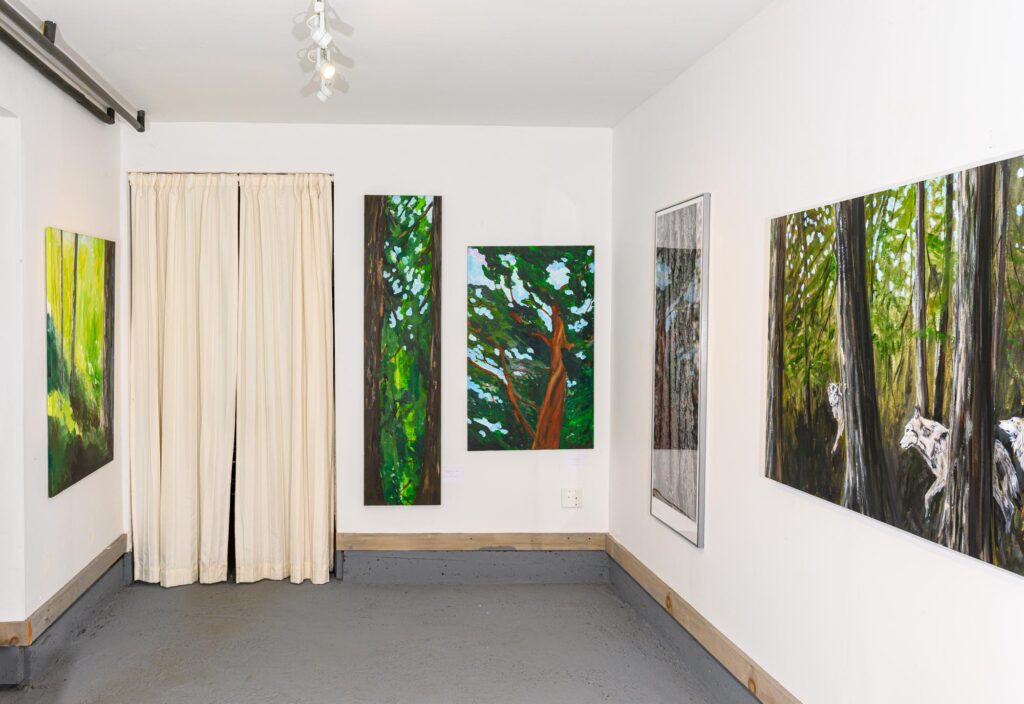 art display at Art in Art In The Barn Gallery