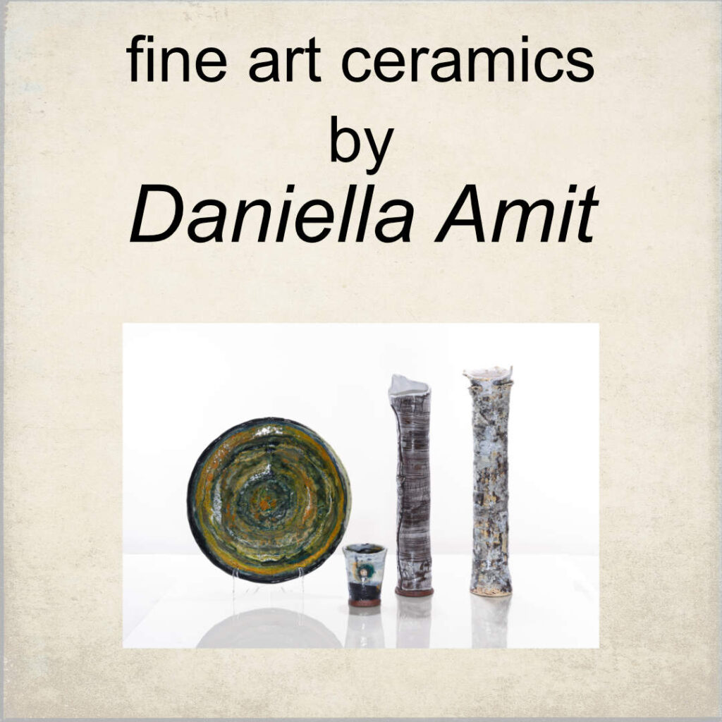 Daniella Amit ceramic art