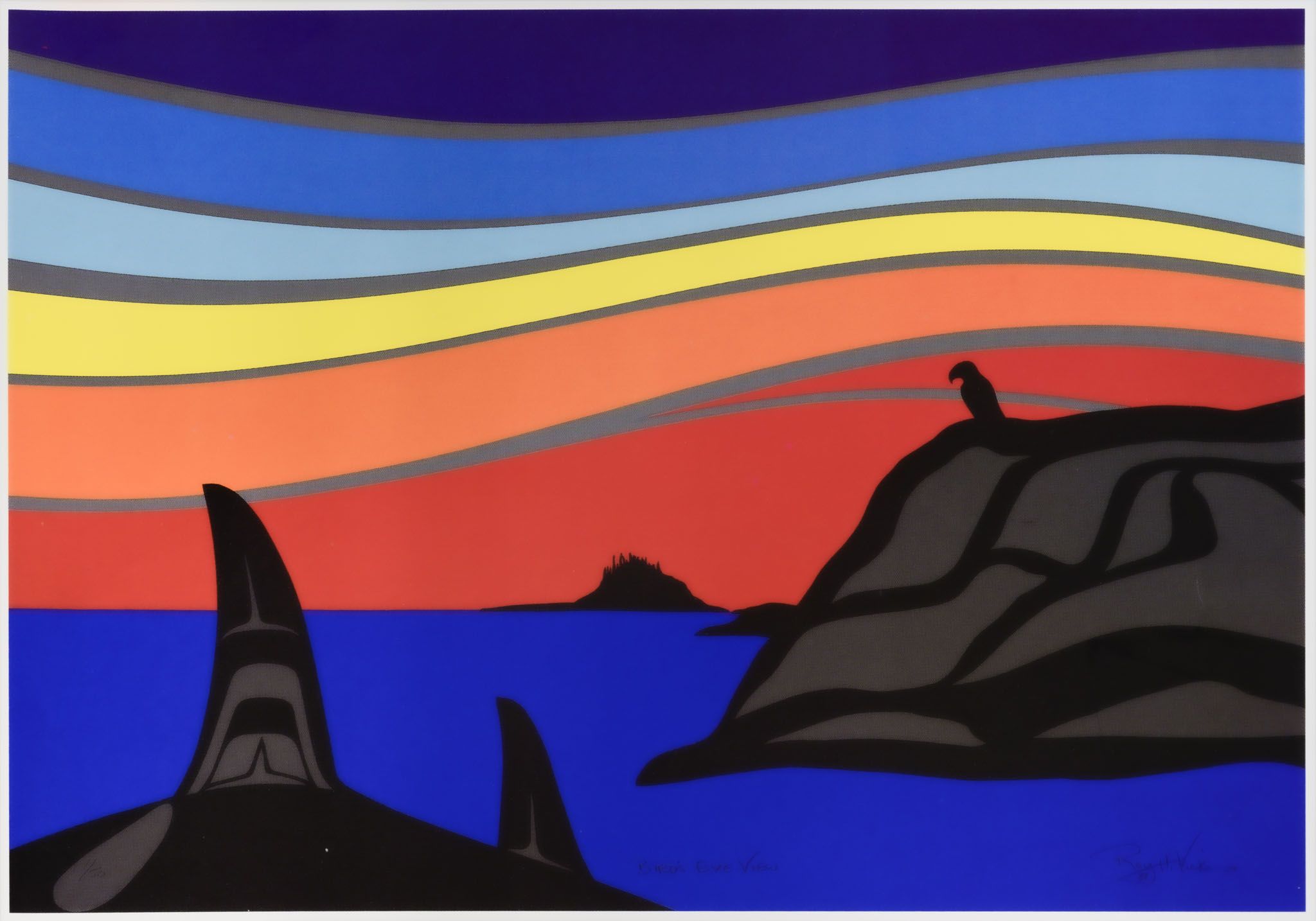 "BIRD'S EYE VIEW" by Roy Henry Vickers