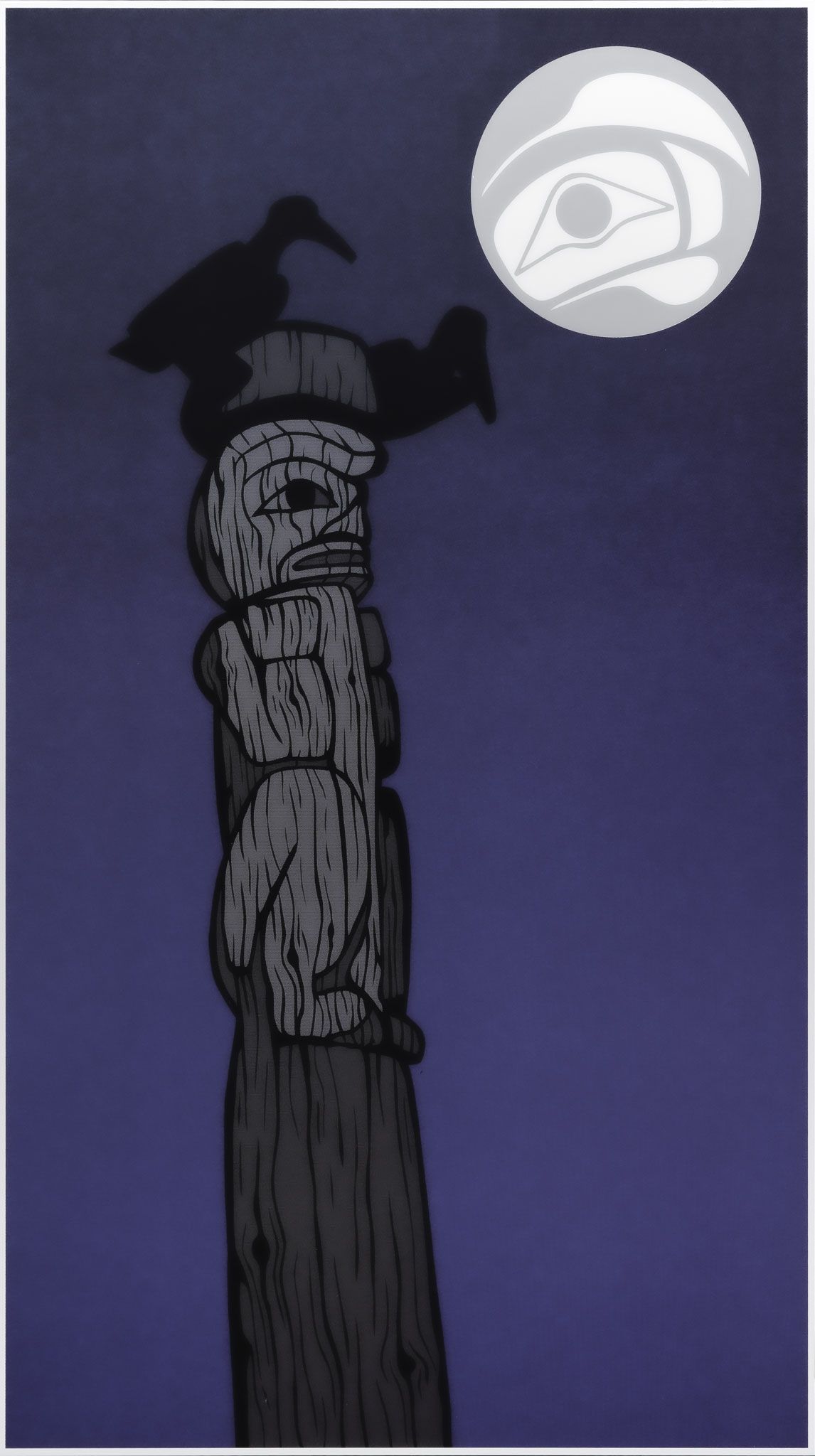"MOONLIGHT PERCH" by Roy Henry Vickers